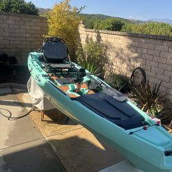 Hoodoo Impulse 120 Pedal Kayak 