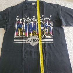“Vintage LA Kings Shirt 90s Gretzky Era NHL Logo 7 Style Large Rare”