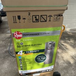 Brand New Rheem Wi-Fi Electric Water Heater w/ 10yr Warranty