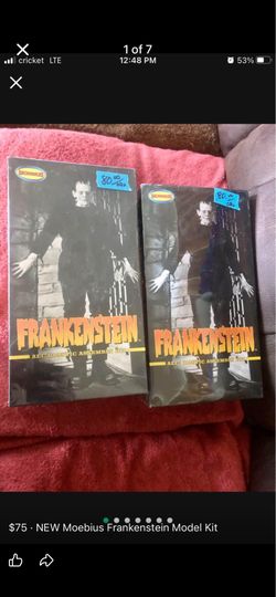 NEW Moebius Frankenstein Model Kit