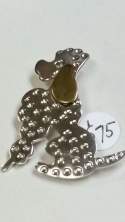 2" poodle pin.