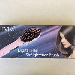Digital hair straightener 