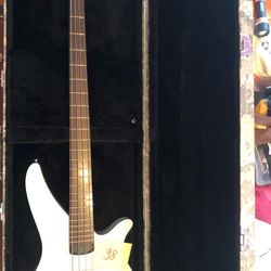 Twin Yamaha Bass Guitars