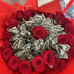 Valentine Flower & Bear Arrangements 