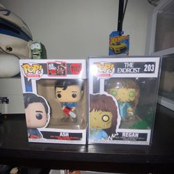 Regan The Exorcist Ash Evil Dead Funko Pop
