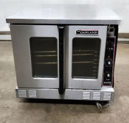 GARLAND 38" SINGLE CONVECTION OVEN ON CASTERS