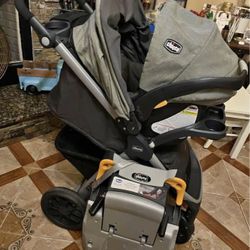 Chicco Stroller With Car seat And Base