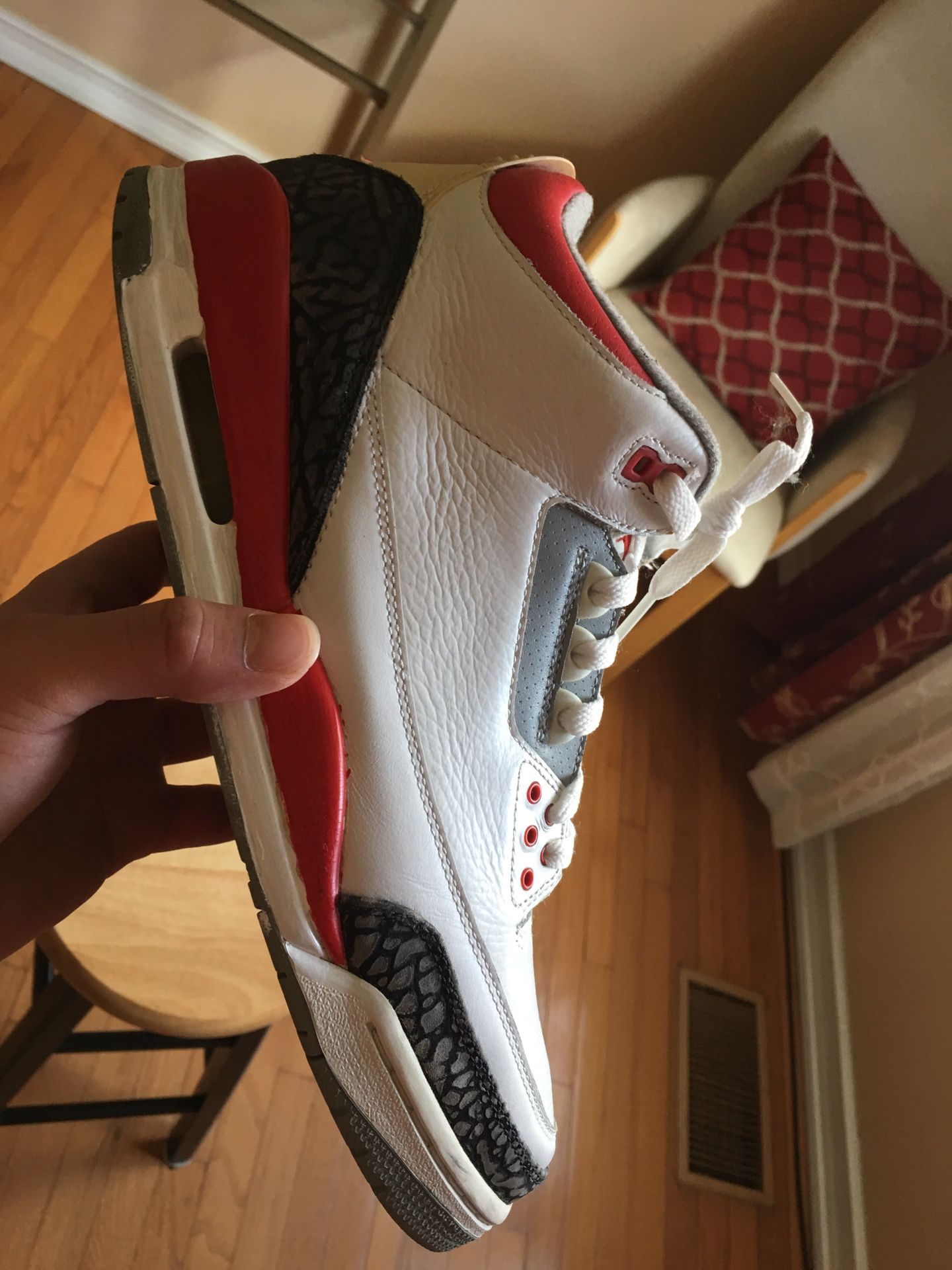 Jordan 3 fire red sz 11