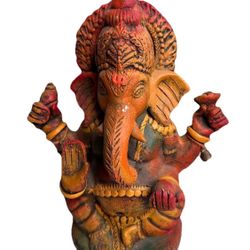 Lord Ganesha Clay Statue