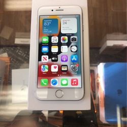 iPhone 8 White Factory Unlocked ! 30 days Manufacture Warranty ! 