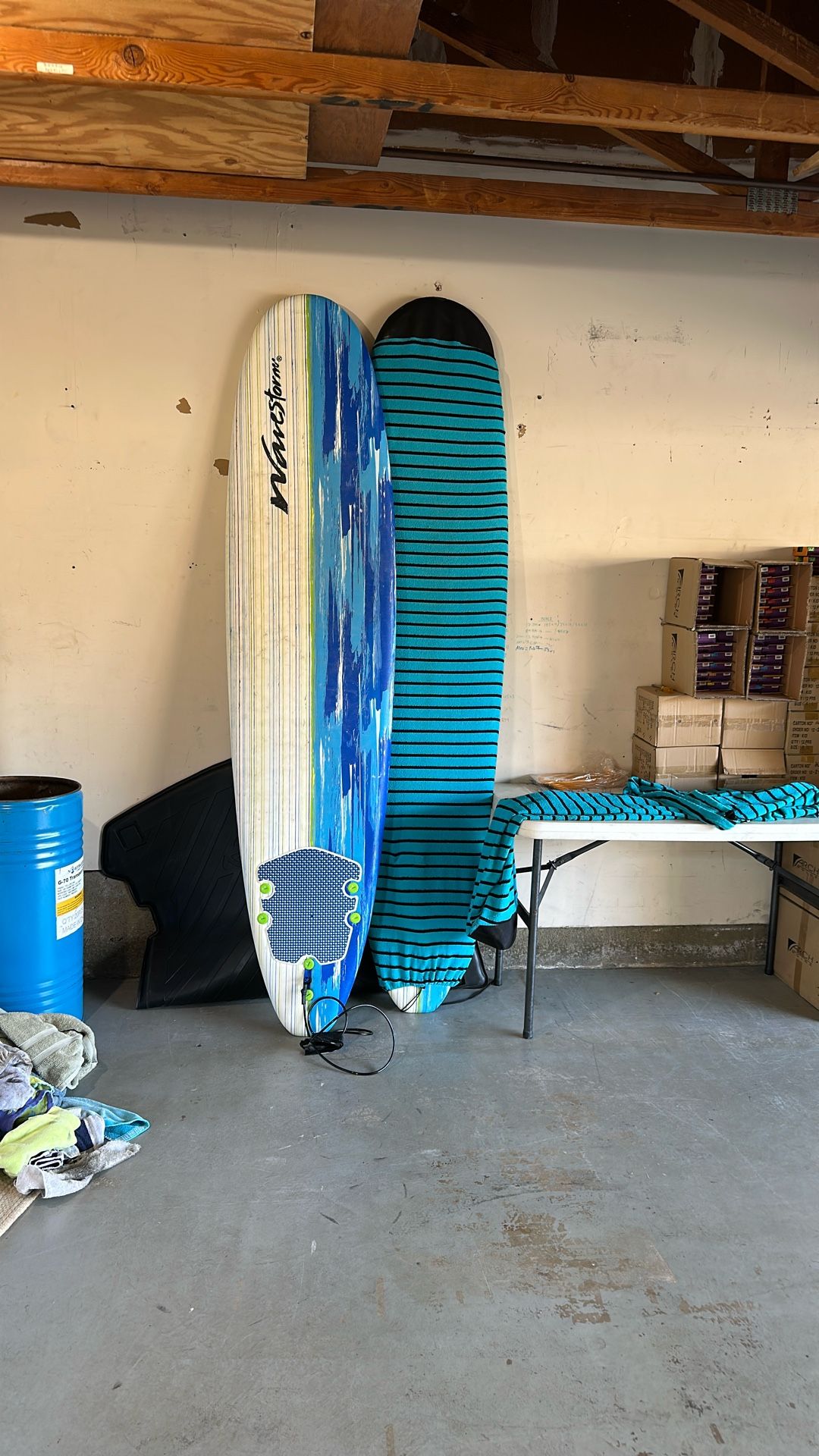 (2) Wave Sport 8’ Surfboards