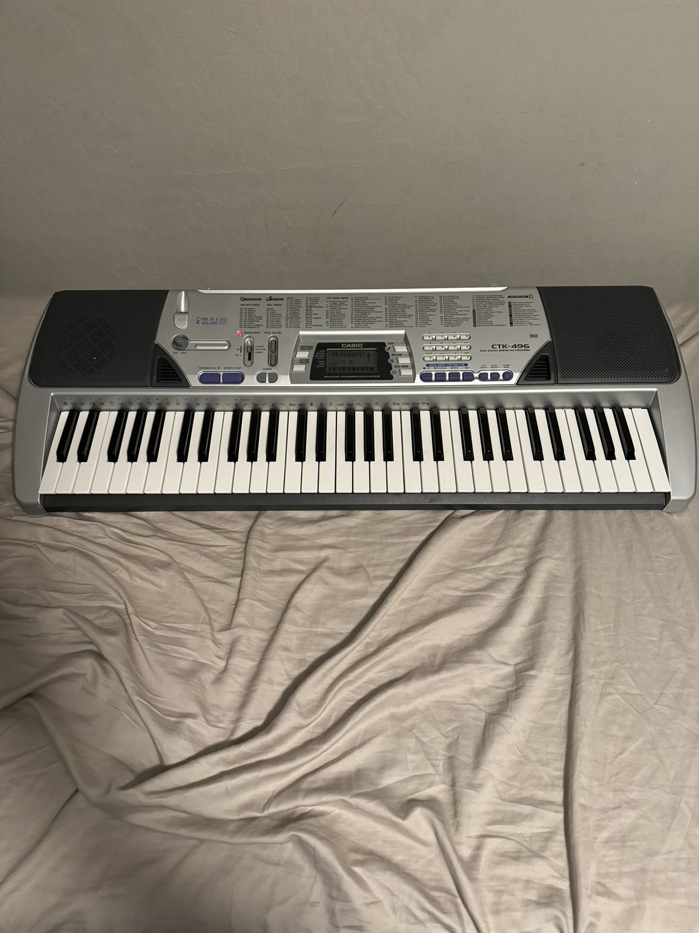 Casio Electronic Keyboard Piano