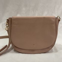 Authentic Kate Spade Pink Leather Crossbody Bag 