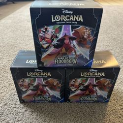 Ravensburger Disney Lorcana Trading Card Game: Rise of the Floodborn Illumineer's Trove Box