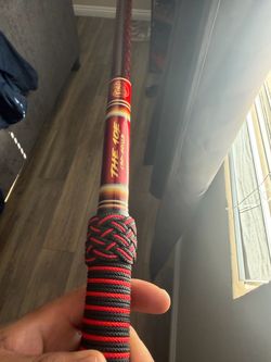 United composites rod 10E red glass