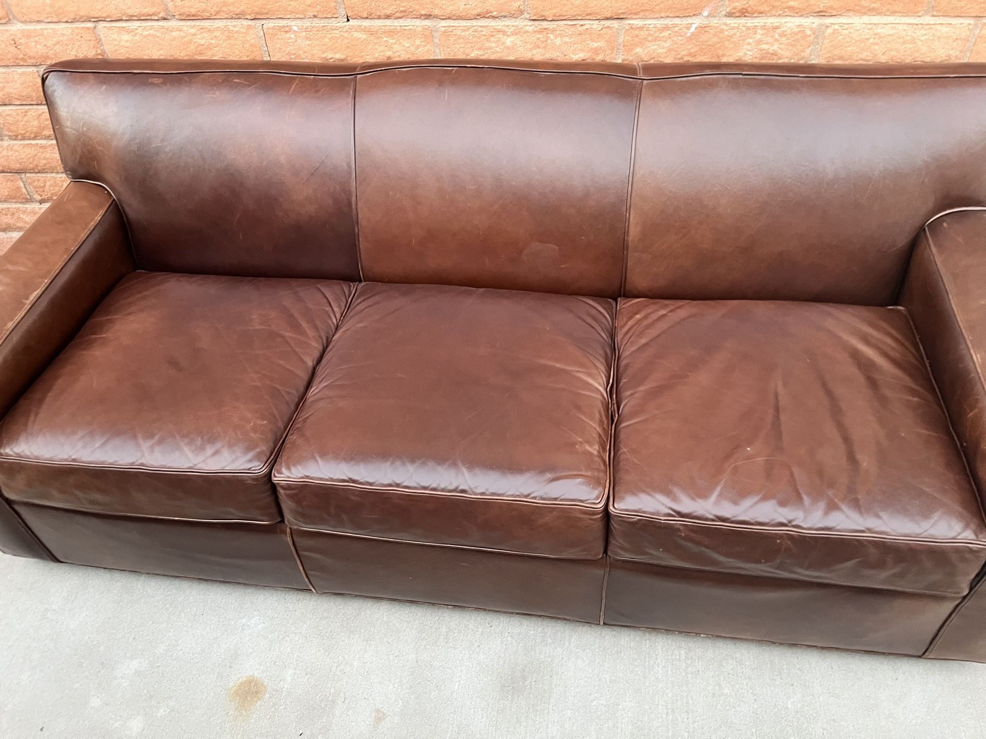 Leather Couch