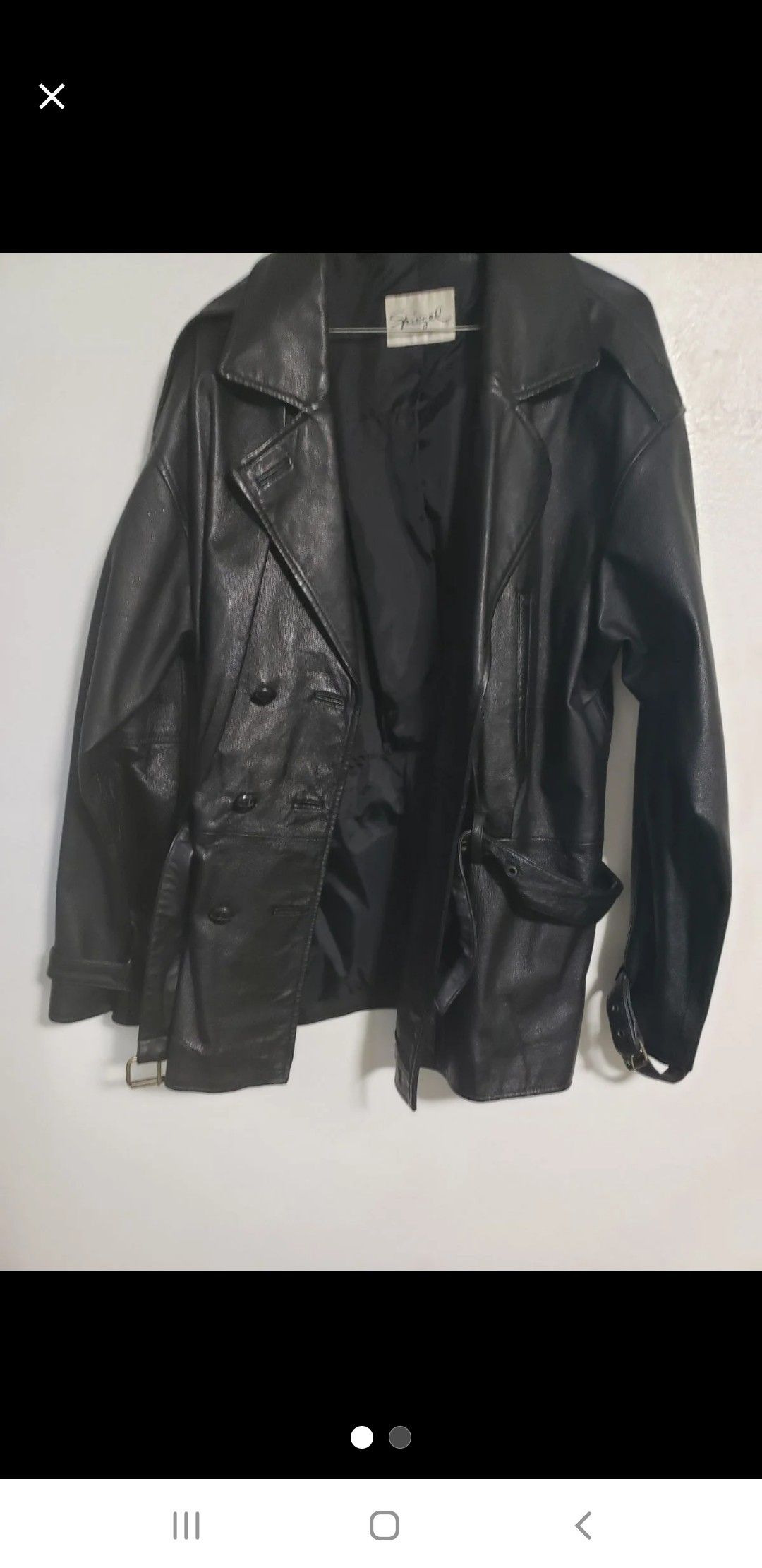 Spiegel leather jacket