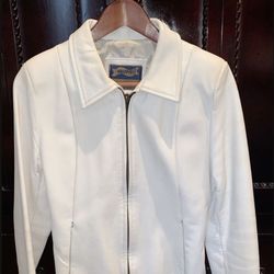 White Lamb Leather Jacket
