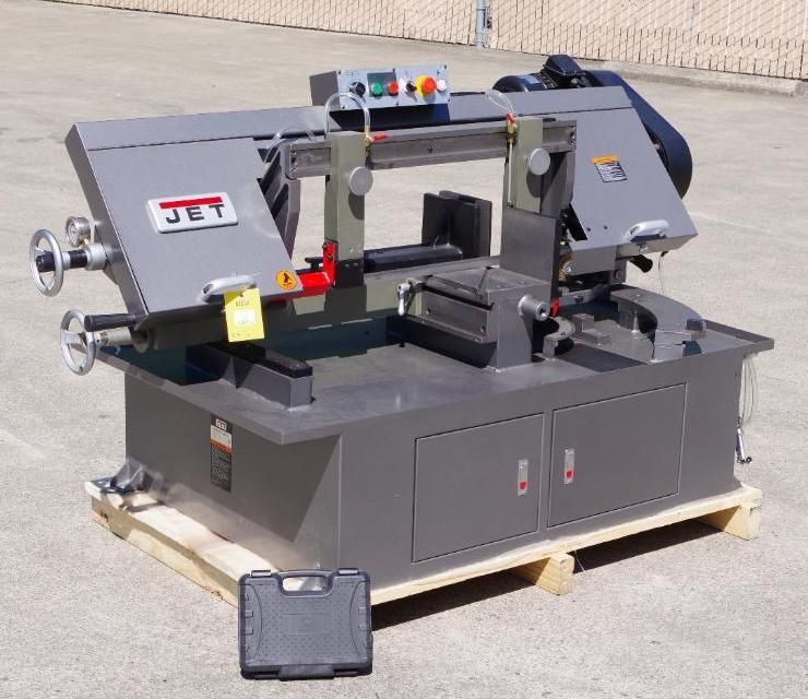 JET 10" x 18" Dual Miter Industrial Metal Bandsaw, 2HP, 3PH, 230V, M/N MBS-1018-3