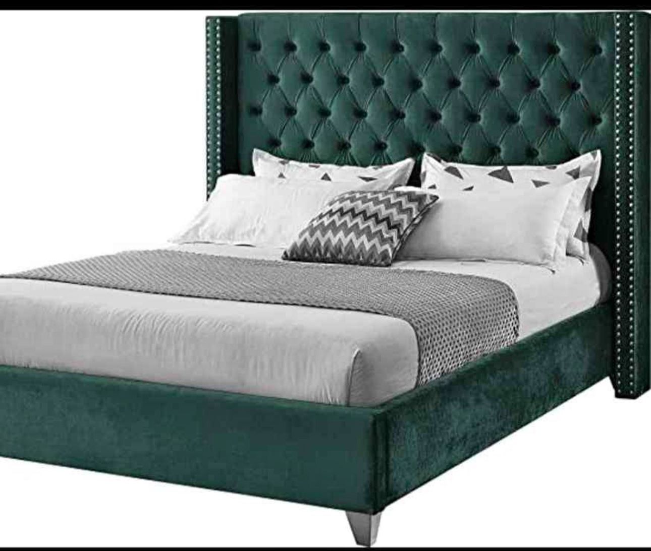 NEW QUEEN AND KING SIZE BED WITH MATTRESS AND FREE DELIVERY BEDROOM FURNITURE SPECIAL FINANCING AVAILABLE