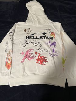 White Hellstar Hoodie