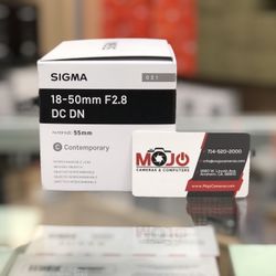 Sigma 18-50 F/2.8 