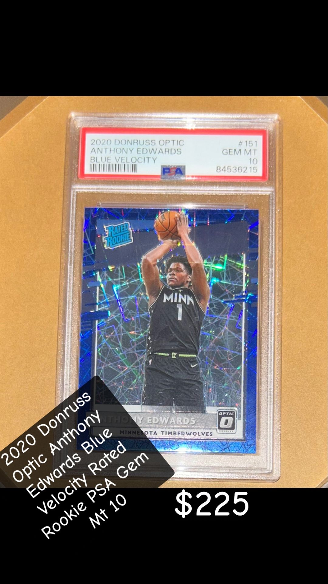 Anthony Edward’s rookie