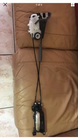 2017 Honda Accord Sport Left Rear Door inside handle and latch assembly complete