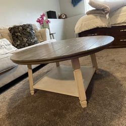 Coffee Table And End Tables