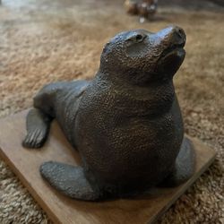 Alva Museum Rare  Walrus Sculpture - The Louvre 