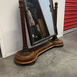 Old Antique Vintage Mirror 
