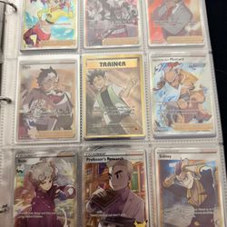 Pokemon Full art Trainers! NM, Various Sets 