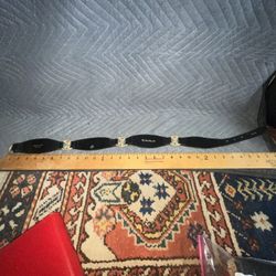 Vintage Leather Belt Paloma Picasso Italy