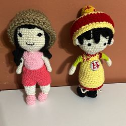 Muñecos Tejidos. Ganchillo 
