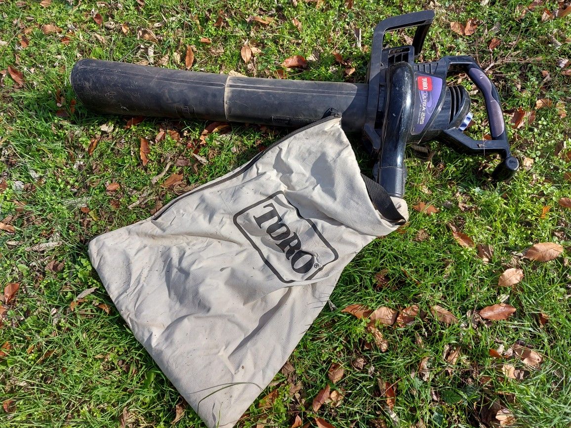 Toro Ultra Blower Vacuum 225mph Var Speed
