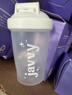 Javvy protein shaker bottle