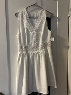 NEW SHEIN White  Dress Medium
