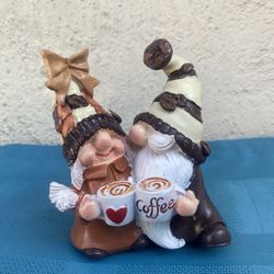 Valentines Day Resin Gnomes Coffee Bar Decoration 