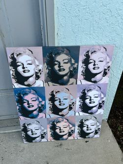 Marilyn Monroe canvas frames