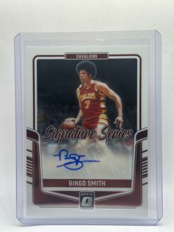 Panini 2024-25 Donruss Optic Signature Series Bingo Smith Auto #SS-BNG Cavaliers