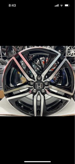 Honda Accord 19” new blk sport style new rims tires sets