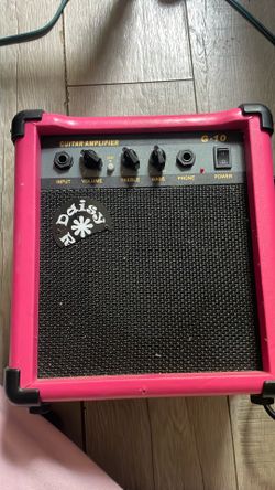 Pink amplifier broken