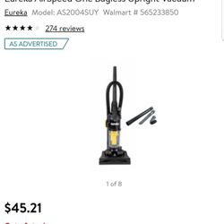 Vacuum Eureka Carpet cleaner