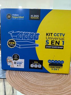 Juego de 4 cámaras para casa con DVR/XVR