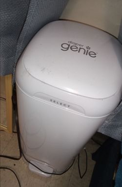 Diaper genie and sanitizer