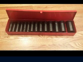 New Valley, 15pc 1/2 Drive Deep Impact Socket Set