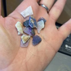 Australian black, and Crystal Opal Rough