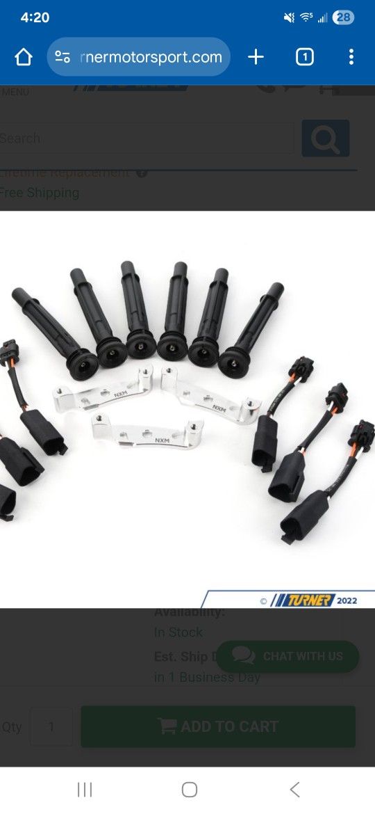 Brand New B58 Ignition Coil Upgrade Adapter Kit - N55/S55