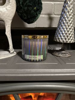 New Bath & Body Works/White Barn SWEET WHISKEY 3 Wick Candle 