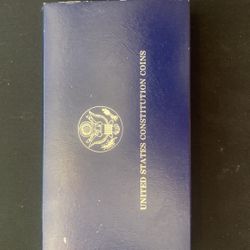 1987 US Mint Constitution Proof Silver Dollar